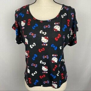 Hello Kitty Cropped Blouse